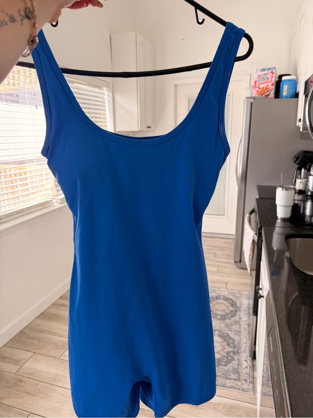 Fit Booty Apparel Royal Blue One Piece Workout Romper